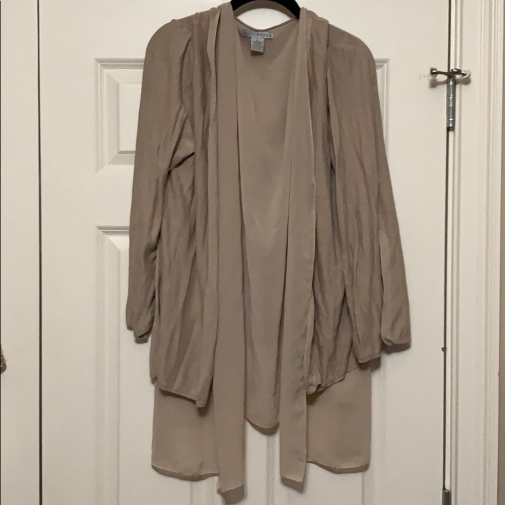 Lightweight cardigan flowing Lined Coastal grandma costal cottage beach sand